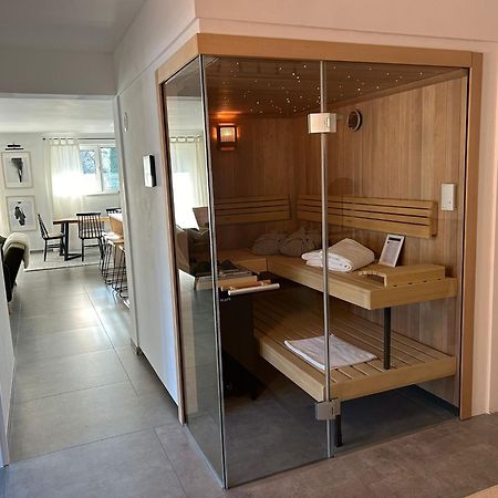 The Forest Retreat- Luxurioese Ferienwohnung Mit Privater Sauna Wermelskirchen Exteriér fotografie