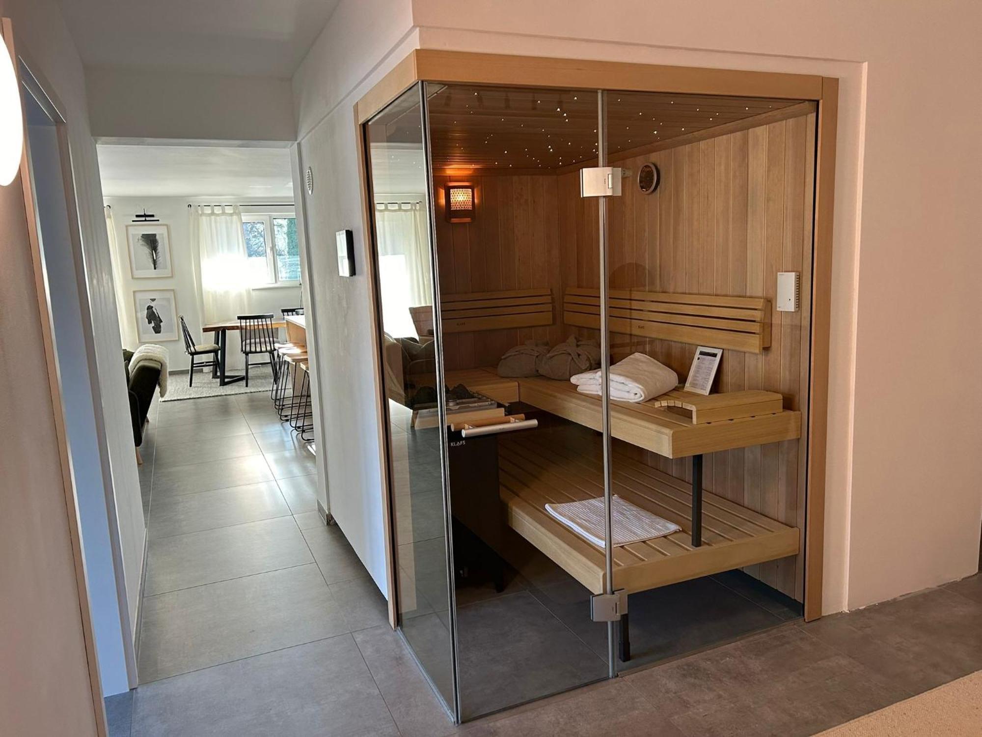 The Forest Retreat- Luxurioese Ferienwohnung Mit Privater Sauna Wermelskirchen Exteriér fotografie